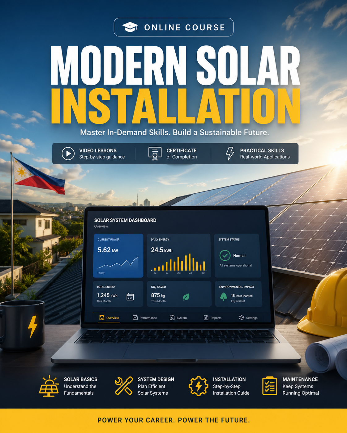 Solar Installation Learning System — DIY + Business Complete Package